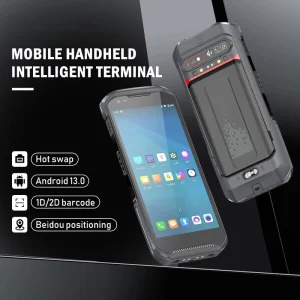 Multifunctional Android Data Collector PDA 5200mAh Polymer Battery Dual-Band Wi-Fi 20MP Camera for Outdoor Logistics