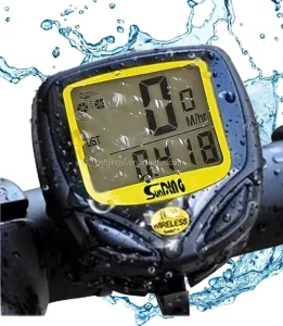 Multifunctional Wireless GPS Bicycle Computer with Speedometer Odometer and Distance Sensor