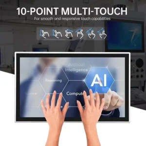 Multiple Interfaces the Industrial Touch Panel Pc Provide Additional COMs Interfaces 2*COM RJ45*1 4*USB HD MI Out*1 VGA*1