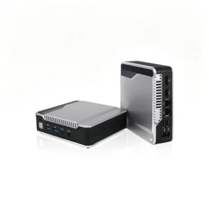 N150 Processor Mini PC Barebone Home Office Server Business Mini Gaming Computer Small Desktop Computer with Dual Display 2*LAN