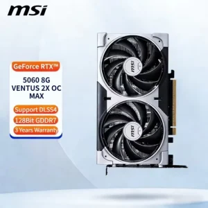 NEW for GPU GeForce RTX 5060 8G VENTUS 2X OC MAX 128bit GDDR7 Fan Desktop Gaming Computer Components in Stock
