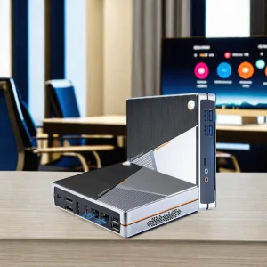 NUC Intel 12th Gen Alder Lake N100 Quad Core DDR5 Dual LAN HD DP 4K Display Win11 Mini Desktop PC Business School Office 3 Year