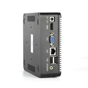 Nano Box Fanless Industrial Mini PC, J1900 CPU, 2GB/32GB, 4 USB Ports, 1 LAN, 1 COM, 1 SIM