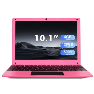 New 10.1 Inch Android 13 EMMC Laptop Allwinner A523 4GB RAM 128GB IPS Screen 5000mAh Battery Student School Education