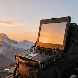 New 14 Inch Windows 10 11 Linux Intel I7 Built in Lithium ion Battery Fully Rugged Business Industrial Laptop