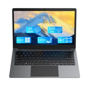 New 14.1 Inch Intel Quad Core 1.1GHz TN Panel English Keyboard Business Laptop 512GB SSD Windows 10 11 Intel HD Graphics USB3.0