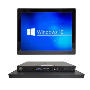New 15 Inch All in One Desktop PC Capacitive Touch Screen VGA for USB Interface J1900 CPU Business Use Android Linux