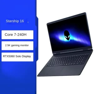 New 16″ 2.5K 16 10 IPS 120Hz Intel Core I7 240H 16GB RAM 1TB SSD RTX 5060 Laptop for Gaming Windows 11 Home