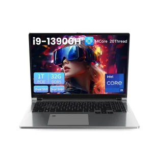 New 16 Inch IPS Screen Laptop Win 11 Pro Intel 13th Gen Core I9 13900H 16 Core 16GB RAM 144Hz SSD RTX 4060 Dedicated for Gaming