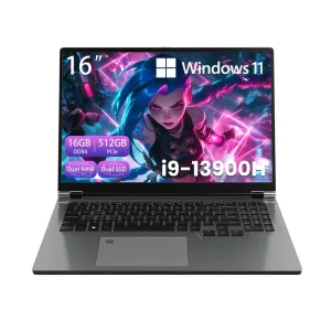 New 16 inch Laptop Windows 11 13th Gen Core I9 13900H CPU 14 Cores 32GB RAM 144Hz FHD 16 10 IPS SSD RTX 4060 Gaming 1 Year