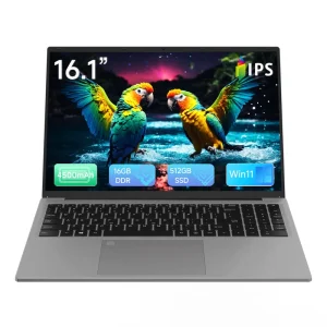 New 16.1 Inch Intel I7 1060NG7 Quad Core Windows 11 Business Slim Laptop 16 10 512GB SSD DDR4 1920×1200 IPS Panel