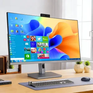 New 23.8″ All in One Computer Intel Core Dual Core I3 I5 I7 Business PC Barebone Desktop DDR3 RAM SSD IPS Display US Plug UL CE