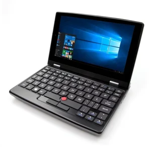New 7 Inch Touch Screen IPS Portable Mini Win 10 8GB 128GB SSD English Keyboard Intel Alder Lake N95 Online Learning Laptop