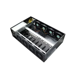 New 8 GPU B75 Full Tower ATX Computer Case with Power Supply & Fan 2500W 2000W in Stock