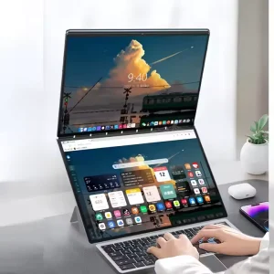 New Arrival 2 In1 14inch Points Touch Dual Screen DDR4 8 RAM 256 SSD Laptop for Business