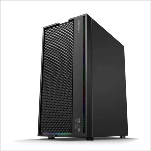 New Arrival Big Tower Box CPU Black RGB Cooler Computer Case USB3.0 Tempered Glass ITX Atx Computer Cases
