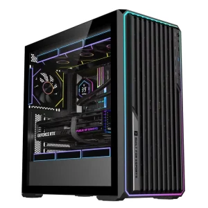 New Arrival High End Empty Full Tower Eatx Computer Pc Case Gaming Desktop Casing Cabinet with RGB Line Metal SPCC Case
