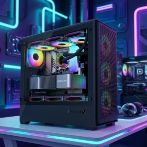 New Arrival White Seaview ATX MATX ITX PC Computer Chassis Casing Full Mid Tower Gaming Cases Desktop Glass