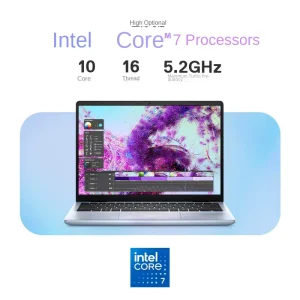 New Business Laptop Ins7440F R3809L Core7 240H 16G 1T SSD 2.5K 14″ IPS Aluminium 120Hz Windows 11 Home