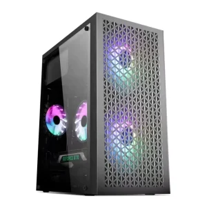 New Design ATX Desktop Computer Case PC Case Mid Gaming Tower Gabinete Gamer ARGB Tempered Glass Window