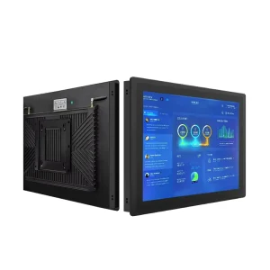 New Design All in One Industrial Computer Aluminum Frame Capacitive Touch Screen 4K Resolution Intel Core I3 i5 i7 CPU