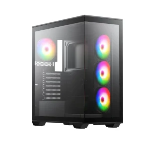 New Design Gaming Pc Case Tower Atx Argb Fans Water Cooling Gaming Computer Case