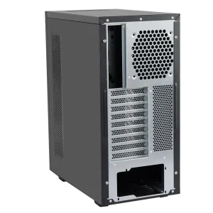 New Design PC Computer Case PE Series Midi Tower Server Chassis with Fan ATX Form Factor in Stock