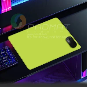 New E sports Gaming Mousepad Anti slip Soft PU Foam Mouse Mat Similar Type of 99 Fabric Surface Mouse Pad