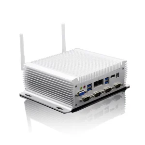 New EGLOBAL Fanless Industrial Box Mini PC Intel Core I5 4200U DDR3 SSD 6COM Rugged Business Desktop Computer 3 Year Warranty