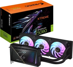 New GIGABYTE AORUS RTX 5080 5090 XTREME WATERFORCE 16G Gaming Graphics Card GPU RTX 5080 Video Cards for Gaming PC