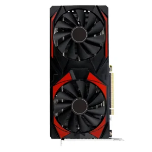 New Gaming Graphics Card with RX5700 GPU 8GB GDDR6 Memory 256Bit PCIe 4.0 X16 Interface Fan Desktop PC