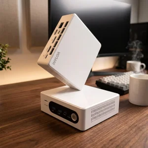 New High Performance Intel Core N150 Mini PC 32GB DDR4 512GB NVMe SSD USB3.2 Gigabit Ethernet Win11 4K Gaming Office Desktop
