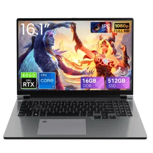 New Intel 16 Inch Gaming Laptop Core I7 13620H 10 Core RTX 4060 8GB GDDR6 16GB DDR5 512GB SSD IPS 144Hz 16 10 English Home 2TB
