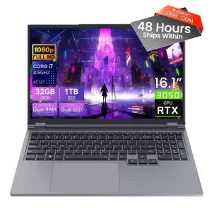 New Intel I7 9750H 6 Core 2.6GHz 16 10 Display RTX 3050 GDDR6 SSD Win 11 Gaming Laptop 1920×1200 60Hz English Keyboard High