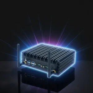 New Intel Industrial Mini PC Embedded Desktop Computer Fanless POS Terminal Mini PC