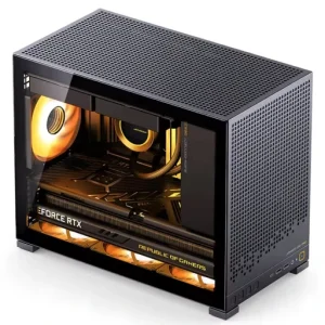 New Jonsbo D32 PRO Mini ITX Micro ATX Micro ATX Mid Tower Computer Case with Screen for Gaming PC in Stock