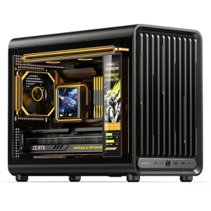 New Jonsbo D33 BK WH Mini ITX Micro ATX Mid Tower Computer Case Black Mini Mesh Case Desktop Micro ATX Chassis Portable case
