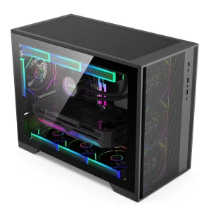 New Model Computer Gamer Pc Case Casing Computer Mid Tower CPU Case Gaming PC Cabinet Case Matx With Side Panel Window