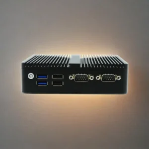 New Portable Industrial Intel Celeron N150 Quad Core DDR4 RAM Dual LAN RS232 COM DP HD M.2 NVME SSD Mini Desktop Computer 3 Year