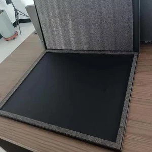 New Professional Custom Photovoltaic Tempered Glass Mouse Pad for Gaming E sports Frosted Pattern Printed Waterproof