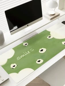 Non Slip Custom PVC Mouse Pad Smooth Gaming Mouse Mat for Pro Gaming Accessories Office Gear