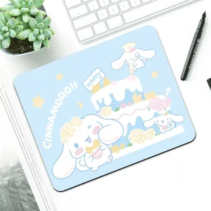Non Slip Mouse Pad Mat Stitched Edge PC Laptop for Computer PC Gaming Rubber