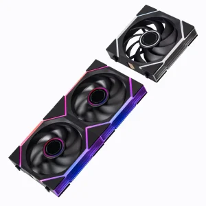 Nyota Ultra 140mm Hydro Bearing PWM 4-Pin +SYNC 3-Pin ARGB PC Case Cooling Fan 12cm