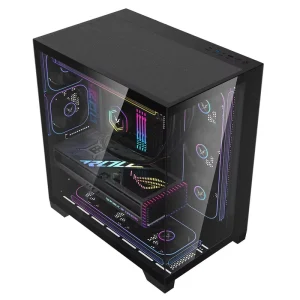 O11Vision-SE ATX Full Tower Aluminum Alloy Gaming Computer Case Side Panel Window PSU