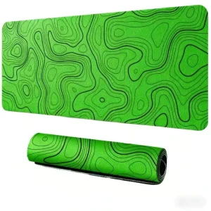ODM Custom Pattern Heated Waterproof Eco-Friendly Large Gaming Mouse Mat Washable Rubber 800x400mm
