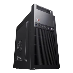 OEM 2515 Mid Tower Micro ATX Business Trolley PC Case with USB 3.0, HD Audio and Cooling Fan