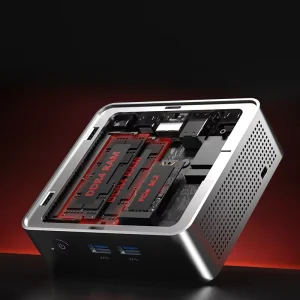 OEM AMD Mini PC Ryzen 5 4300U Desktop Computer 8GB 16GB RAM NVMe SSD HDMI Type C WiFi 6 BT5.3 Mini Computer