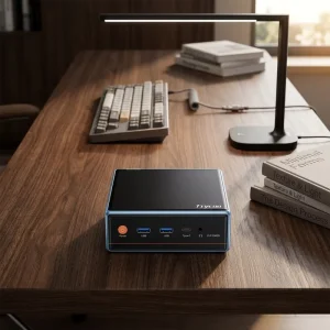 OEM AMD Ryzen 5 6600H Mini Desktop PC DDR5 16GB 512GB SSD WiFi 6 Dual LAN USB4 OEM Business Computer Mini Computer