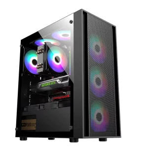 OEM ATX PC Case with LED Fans and Cooling