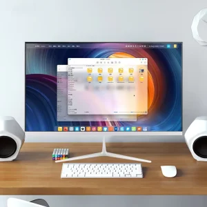 OEM All in One PC Computer 19inch 21.5 Inch Core I5 I7 8GB RAM 512GB SSD Slim Desktop for School Students Learning Setup